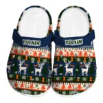 personalized illinois fighting illini christmas motif clogs best selling
