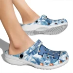 personalized illinois fighting illini mountain artwork clogs best selling