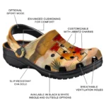 personalized indiana hoosiers desert layers clogs best selling