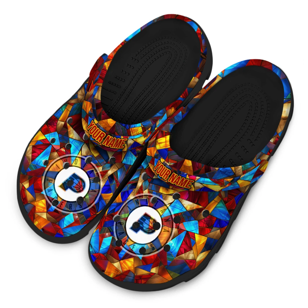 personalized indiana pacers prism pieces clogs latest model personalized indiana pacers prism pieces clogs latest model