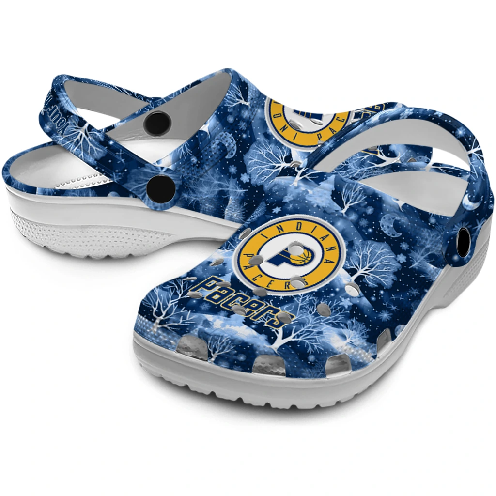 personalized indiana pacers snowy hills clogs high quality personalized indiana pacers snowy hills clogs high quality