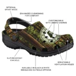 personalized indiana pacers woods forest designs clogs best selling