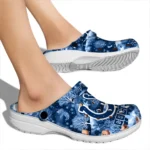 personalized indianapolis colts snowy hills clogs best selling