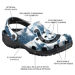 personalized indianapolis colts snowy mountains clogs best selling