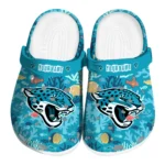 personalized jacksonville jaguars tropical fish ocean clogs best selling