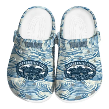 personalized jacksonville state gamecocks sea swirls clogs best selling
