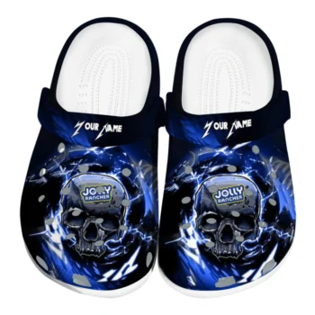 personalized jolly rancher paw charge blue black clogs best selling hey clogs