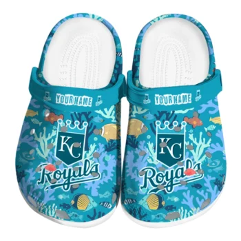 personalized kansas city royals tropical fish ocean clogs best selling