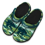 personalized kansas state wildcats hills illustration clogs best selling