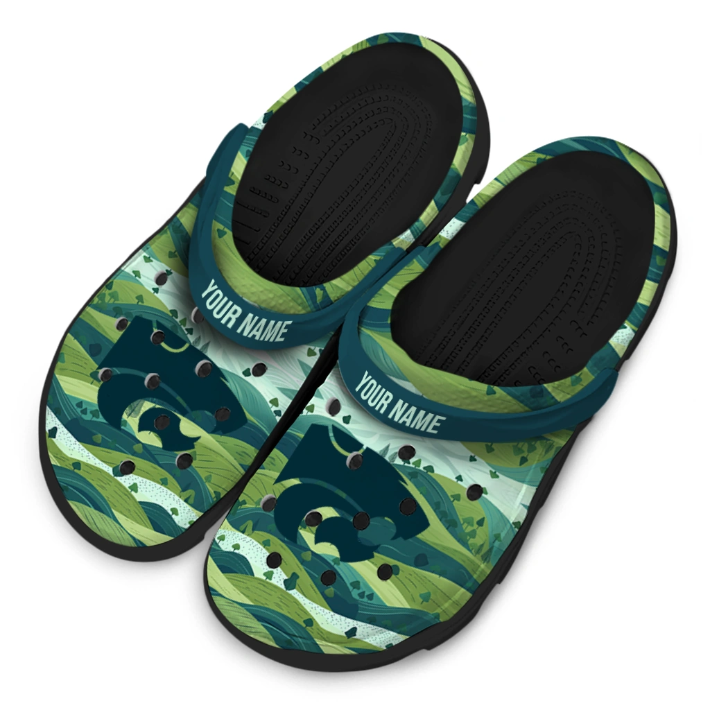 personalized kansas state wildcats hills illustration clogs latest model personalized kansas state wildcats hills illustration clogs latest model