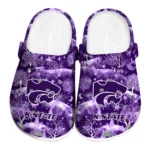 personalized kansas state wildcats snowy hills clogs best selling
