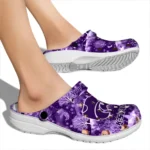 personalized kansas state wildcats snowy hills clogs best selling