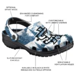 personalized kennesaw state owls snowy mountains clogs best selling