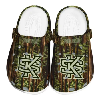 personalized kennesaw state owls woods forest designs clogs best selling