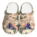 personalized kentucky wildcats desert cactus pattern clogs best selling