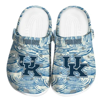 personalized kentucky wildcats sea swirls clogs best selling