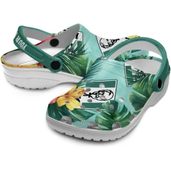 personalized kfc hawaii green red clogs high quality hey clogs
