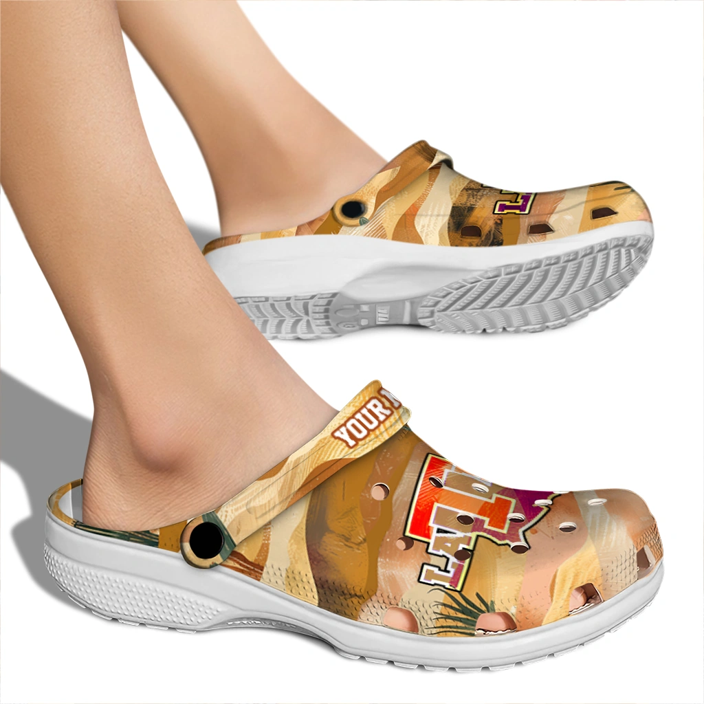 personalized la tech desert layers clogs fashion forward personalized la tech desert layers clogs fashion forward