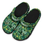 personalized la tech tropical leaves clogs best selling