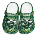personalized liberty flames tropical leaves clogs best selling