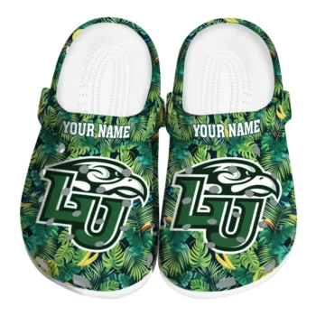 personalized liberty flames tropical leaves clogs best selling