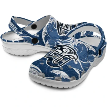 personalized liberty flames wave flow clogs high quality