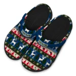 personalized los angeles angels christmas motif clogs best selling