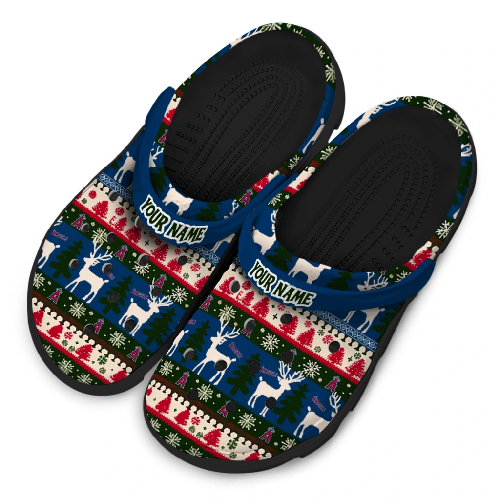 personalized los angeles angels christmas motif clogs latest model personalized los angeles angels christmas motif clogs latest model