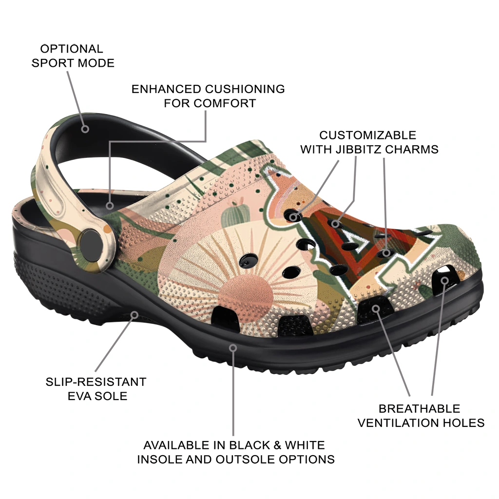 personalized los angeles angels desert cactus pattern clogs new arrival personalized los angeles angels desert cactus pattern clogs new arrival