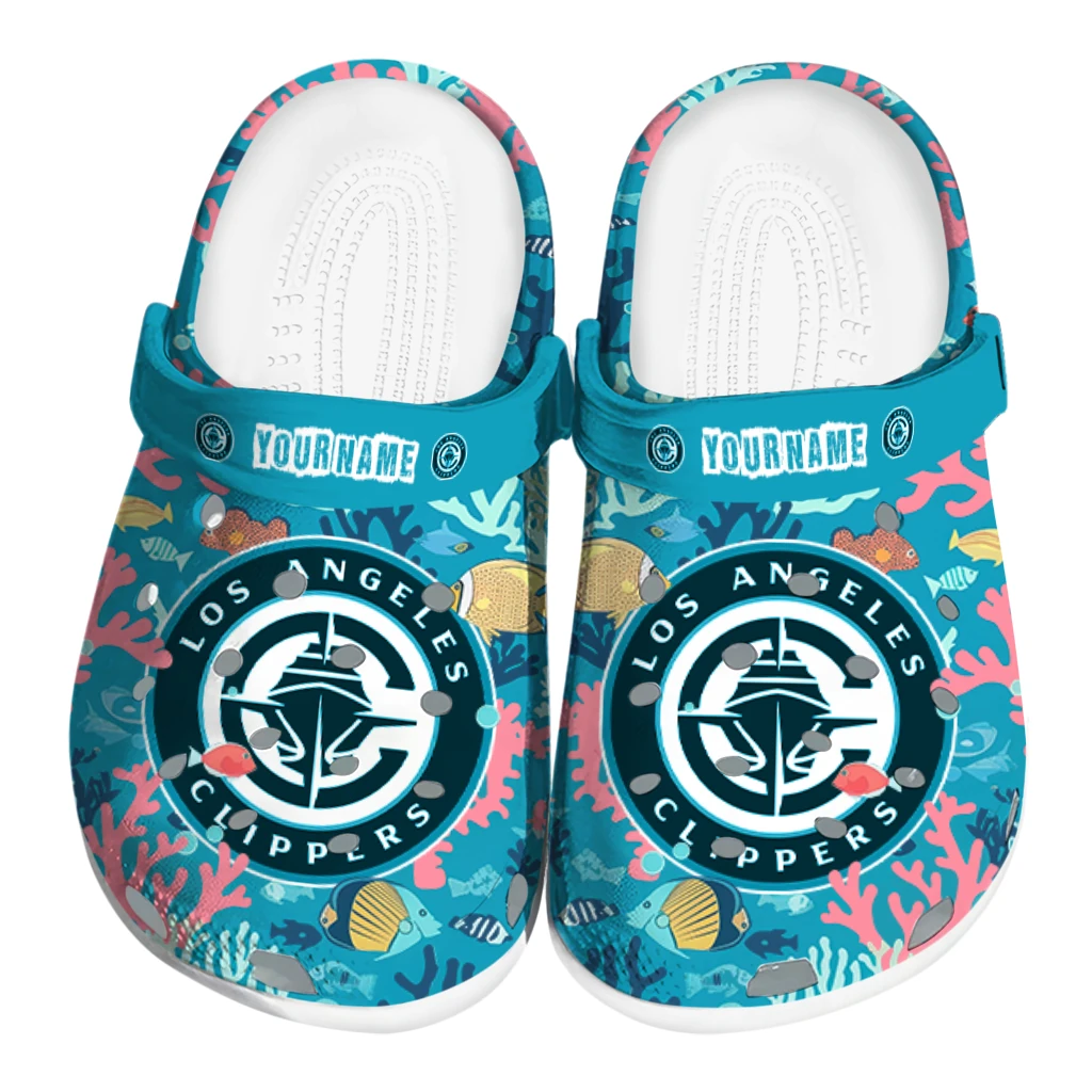 personalized los angeles clippers tropical fish ocean clogs best selling personalized los angeles clippers tropical fish ocean clogs best selling