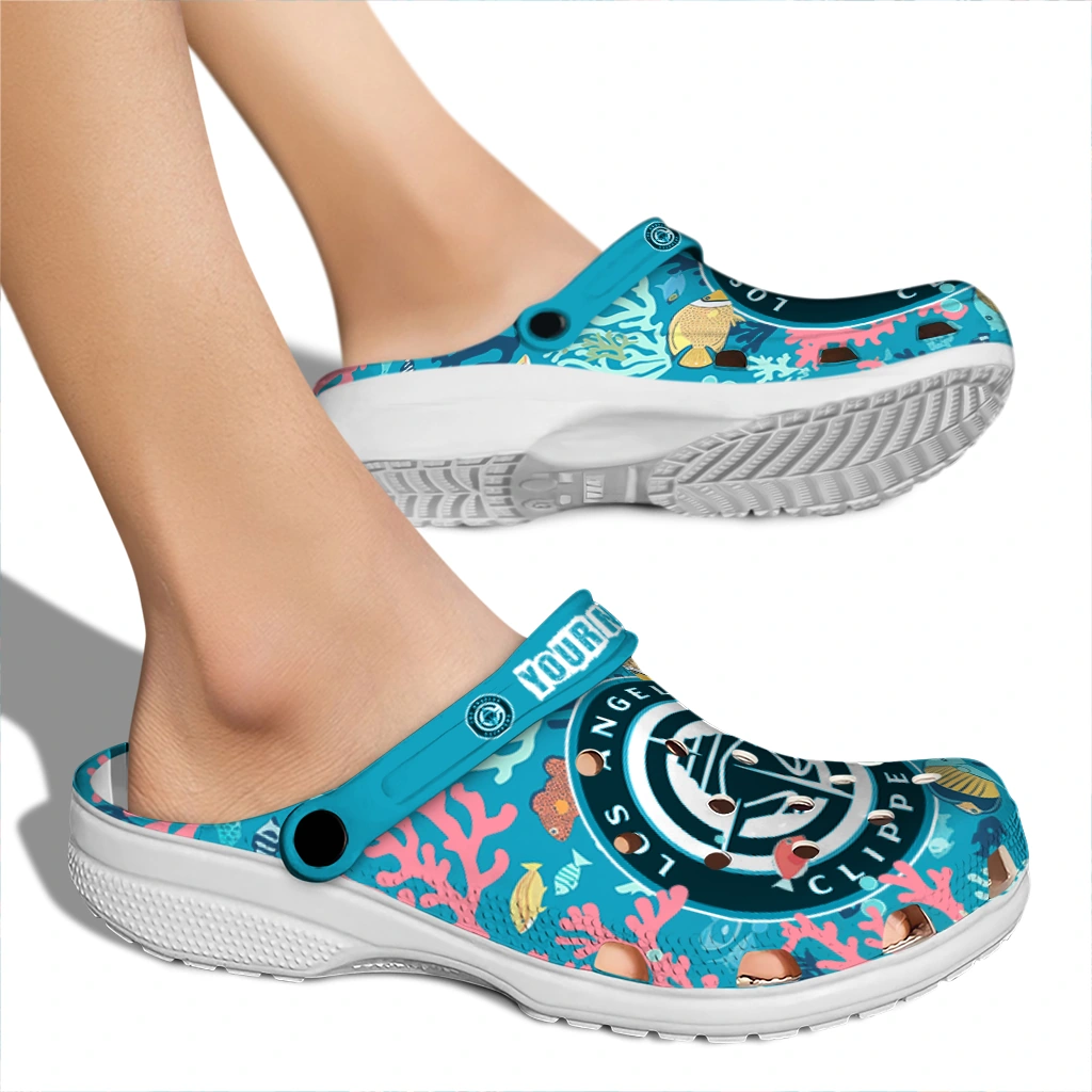 personalized los angeles clippers tropical fish ocean clogs fashion forward personalized los angeles clippers tropical fish ocean clogs fashion forward