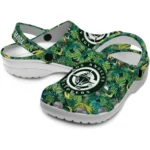 personalized los angeles clippers tropical leaves clogs best selling