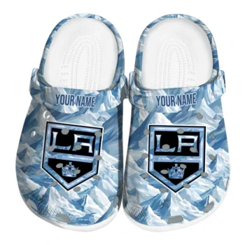 personalized los angeles kings mountain artwork clogs best selling