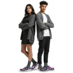 personalized los angeles lakers swirling mushrooms clogs best selling