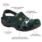 personalized los angeles rams deer nightscape clogs best selling