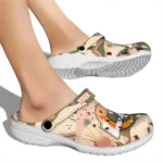 personalized los angeles rams desert cactus pattern clogs best selling