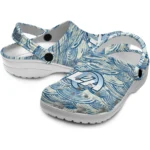 personalized los angeles rams sea swirls clogs best selling
