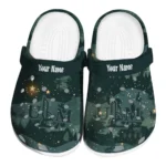 personalized louisiana monroe warhawks deer nightscape clogs best selling