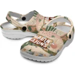 personalized louisiana ragin cajuns desert cactus pattern clogs best selling