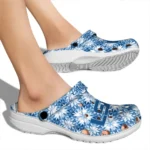 personalized lsu tigers snowflake mosaic clogs best selling