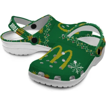 personalized mcdonalds w ornaments green yellow clogs high quality hey clogs
