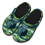 personalized memphis grizzlies hills illustration clogs best selling