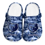 personalized memphis grizzlies snowy hills clogs best selling