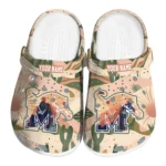 personalized memphis tigers desert cactus pattern clogs best selling