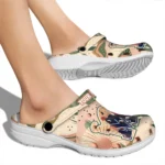 personalized memphis tigers desert cactus pattern clogs best selling
