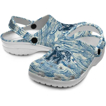 personalized memphis tigers sea swirls clogs high quality