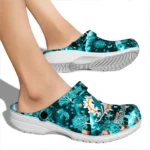 personalized miami dolphins snowy hills clogs best selling