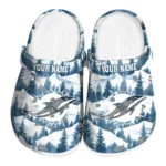 personalized miami dolphins snowy mountains clogs best selling