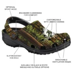 personalized miami dolphins woods forest designs clogs best selling