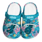 personalized miami heat tropical fish ocean clogs best selling